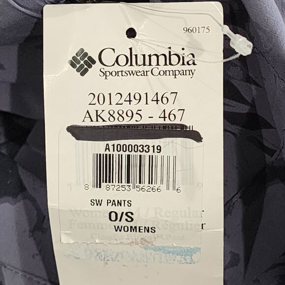 Columbia Women's Claudia Ridge Pant (Nocturnal Dye Frond) Size M, (NWT) - Picture 11 of 11